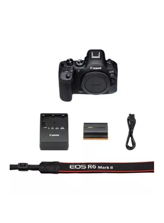 Canon - EOS R6 Mark II Mirrorless Camera Body, Black (Upgraded EOS R6 Model) - Image 1
