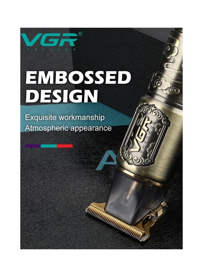 في جي آر ماكينة حلاقة شعر كلاسيكية احترافية ذهبي - Image 5