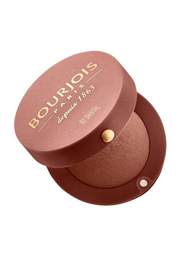 BOURJOIS PARIS Little Round Pot Blusher 2.5 g 92 Santal  - Image 1