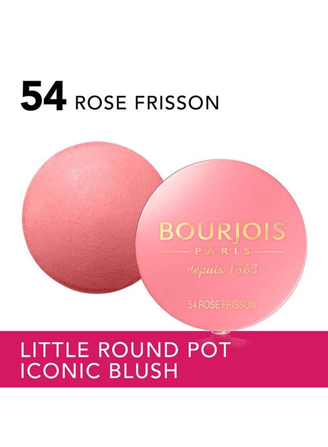 BOURJOIS PARIS - Little Round Pot Blusher 2.5 g 54 Rose Frisson - Image 1