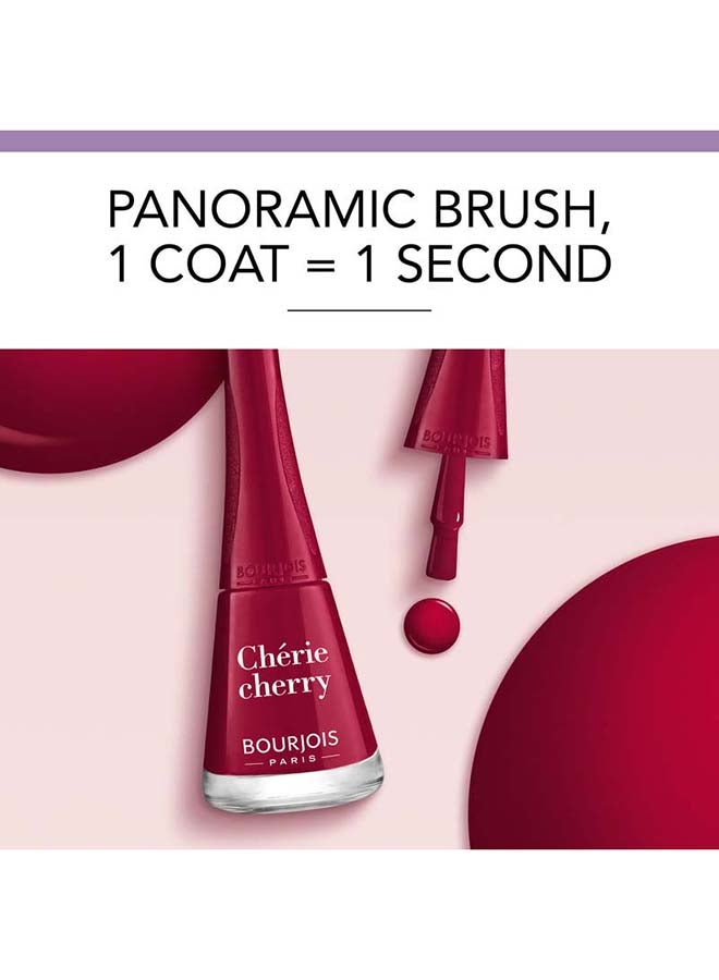 BOURJOIS PARIS 1 Seconde Nail Polish 9 ml 11 Fuchsia’chacha  - Image 5