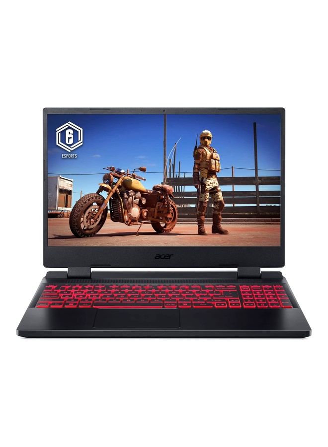 أيسر نيترو 5 AN515-58-705D (NH. QFMEM.005) لاب توب للألعاب بشاشة 15.6 بوصة ، معالج كور i7 - 12700H / ذاكرة وصول عشوائي 16 جيجابايت / 512 جيجابايت إس إس دي / بطاقة رسومات انفيديا جي فورس ار تي اكس 3060 سعة 6 جيجابايت / بدون ويندوز الإنجليزية/العربية أسود  - Image 1