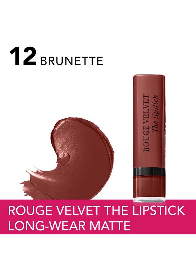 Rouge Velvet The Lipstick 2.4 g 12 Brunette - v1683105209/N13754361A_3