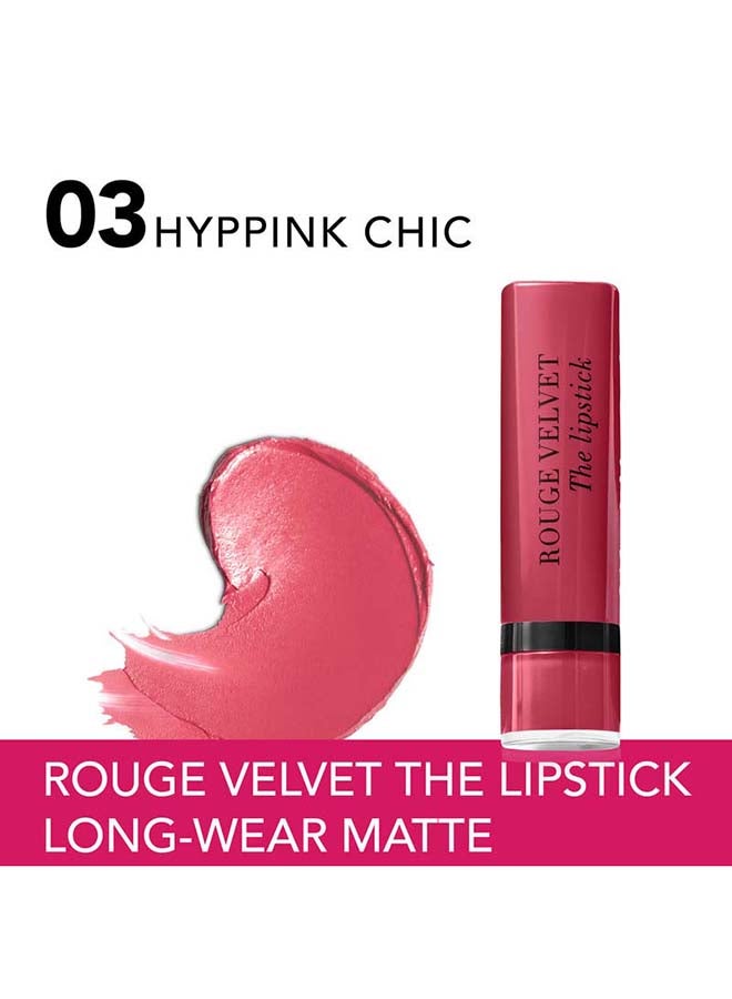 Rouge Velvet The Lipstick 2.4 g 03 Hyppink Chic - v1683105420/N13754352A_3