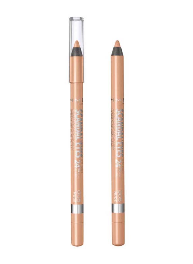 RIMMEL LONDON - Scandaleyes Waterproof Kohl Kajal Pencil Eyeliner 1.3 g 05 Nude - Image 1