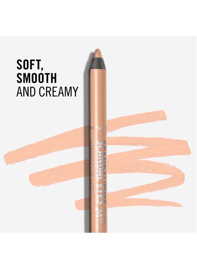 RIMMEL LONDON - Scandaleyes Waterproof Kohl Kajal Pencil Eyeliner 1.3 g 05 Nude - Image 1