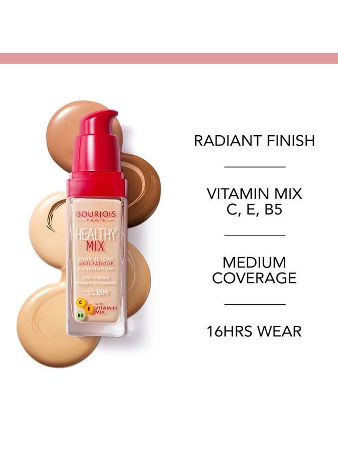 BOURJOIS PARIS Healthy Mix Anti-Fatigue Foundation 30 ml 51 Light Vanilla  - Image 3