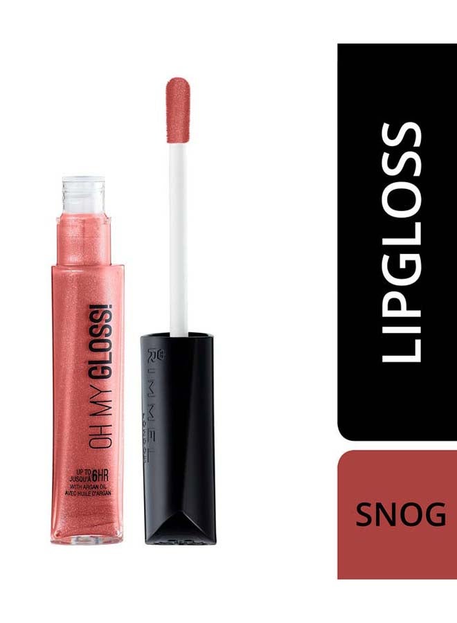 RIMMEL LONDON - Oh My Gloss! Lip Gloss With Argan Oil 6.5 ml 330 Snog - Image 1