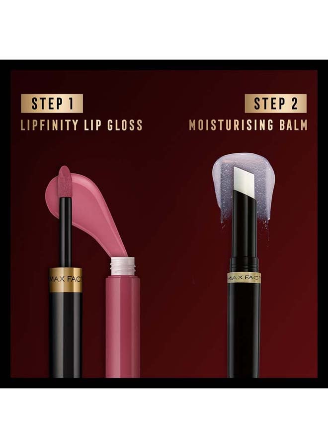 Max Factor - 2-step Long Lasting Lipfinity Lip Colour Lipstick 2.3 ml 055 Sweet - Image 1