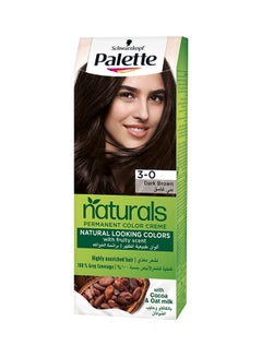 Cocoa Butter And Argan Oil Natural Color Cream 3-0, Dark Brown 110ml