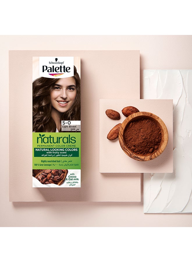 Palette Cocoa Butter And Argan Oil Natural Color Cream 3-0, Dark Brown 110ml  - Image 3