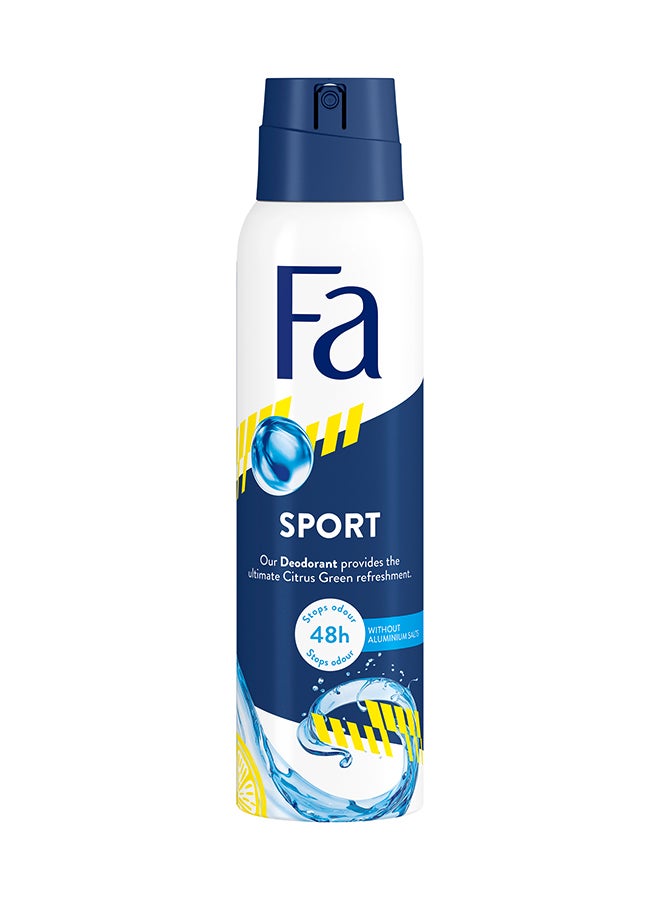 Fa - Sport Citrus Green Scent 150ml - Image 1