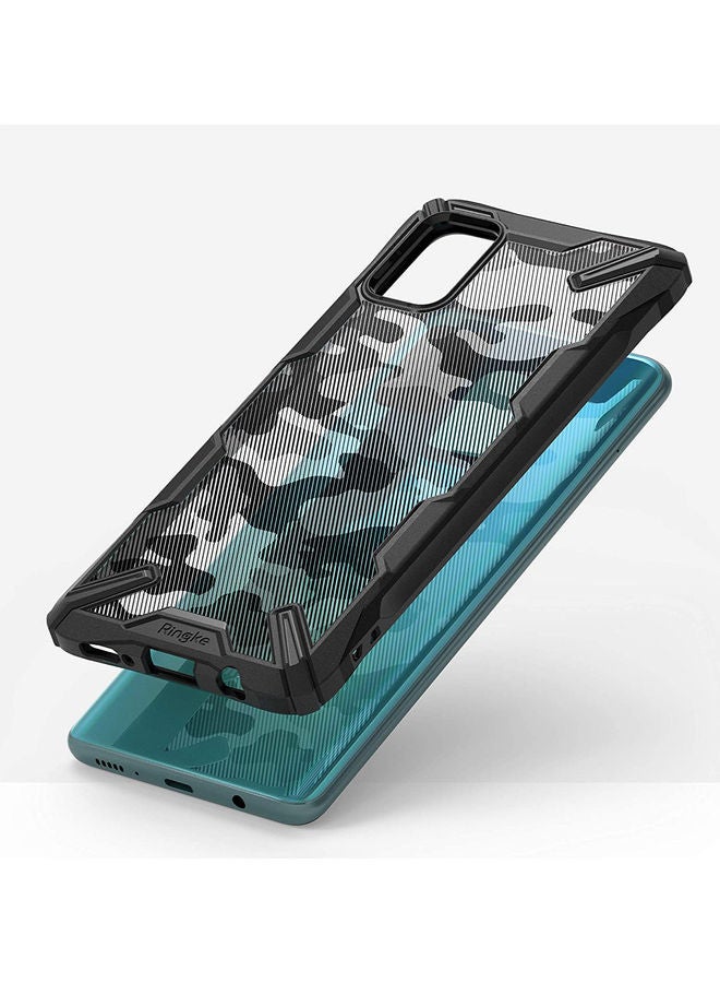Ringke Galaxy A71 Case TPU And PC Cover Fusion-X Design Camo Black - Image 3