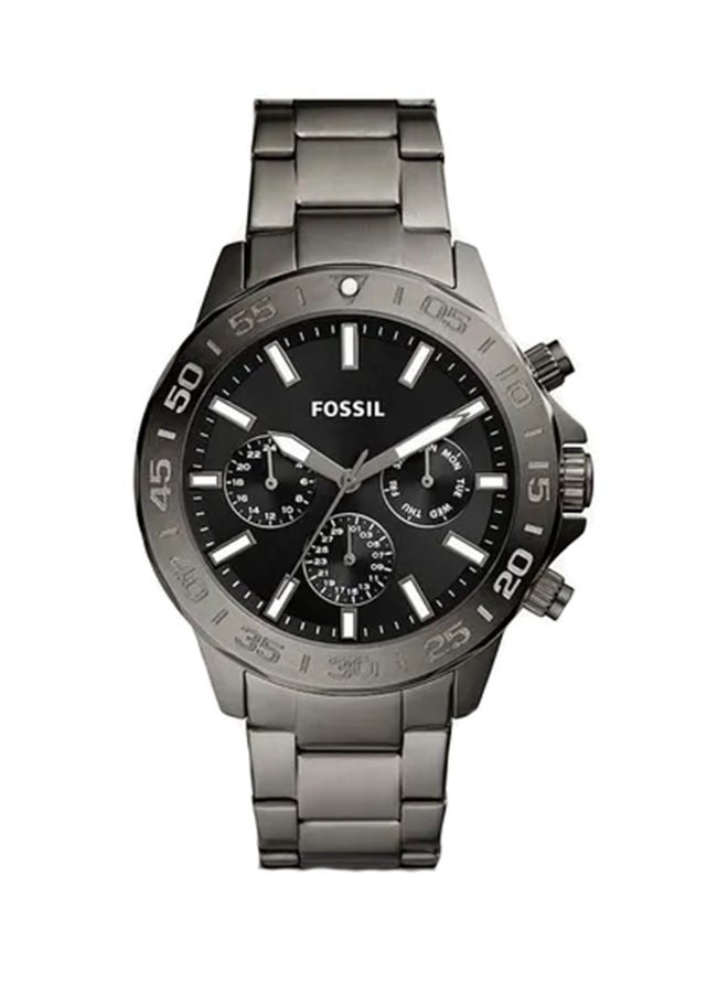 FOSSIL men Bannon Analog Round Shape Stainless Steel Wrist Watch  - Image 1