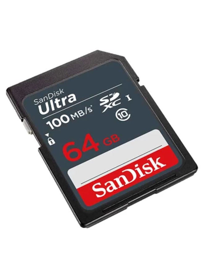 سانديسك بطاقة Ultra SDXC UHS-I بسرعة 100 ميجابت في الثانية وذاكرة الكاميرا 64.0 جيجابايت 64 GB  - Image 2