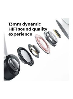 JOYROOM TWS 2022 Edition Bluetooth Noise Cancelling Technology Earphones With Microphone, Anti Counterfeit Without Pop Up White  - Image 2