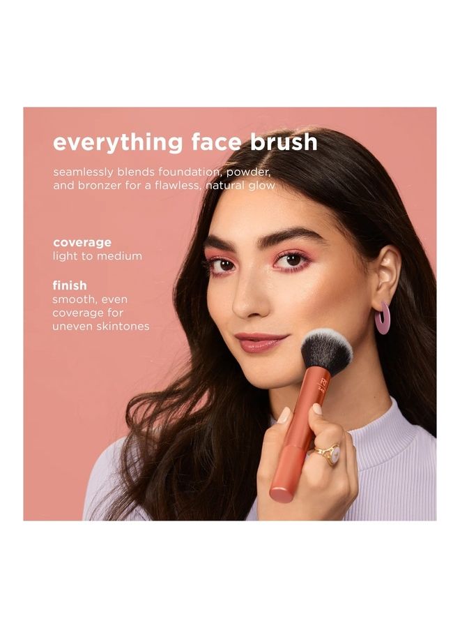 REAL TECHNIQUES - Everything Face Multi-Usage Brush Pink - Image 1