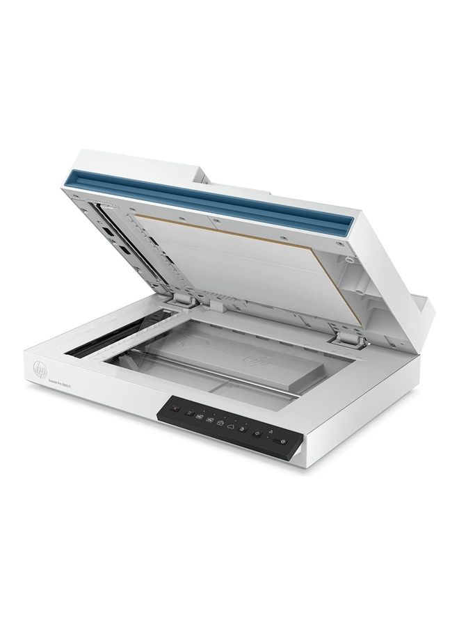 HP - Scan Jet Pro 3600 F1 Fast 2 Sided Scanning And Auto Document Feeder 20G06A White - Image 1