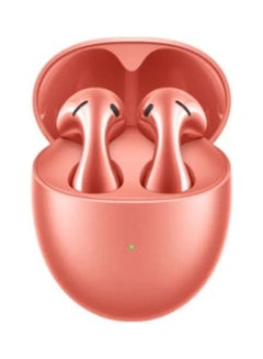 HUAWEI FreeBuds 5 Wireless Earbuds - Bluetooth Earphones with Noise Cancelling - Curved in Ear Headphones with Optimal Fit - Long Battery Life and Water Resistant - Hi-Res Certified Coral Orange  - Image 1