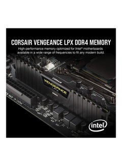 كورسير ذاكرة للكمبيوتر المكتبي فينجيانس ال بي اكس من كورساير، ذاكرة DDR4 بسعة 16 GB ( 2×8 GB) ذاكرة DDR4 3200 (بي سي4-25600) سي 16 وبقدرة 1.35 فولت - لون اسود موديل CMK16GX4M2E3200C16 أسود  - Image 2