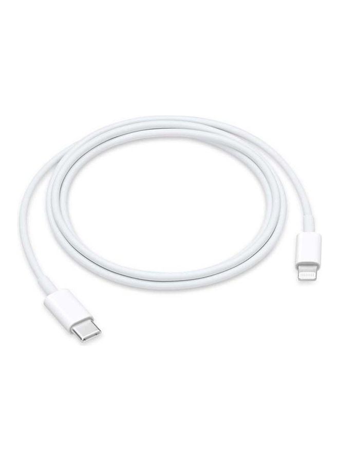 Apple 20W USB-C Power adapter & USB-C to Ligntning Cable White - Image 2