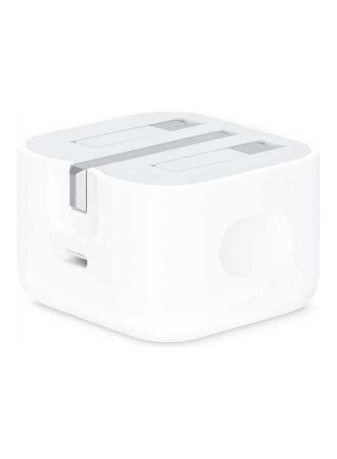 Apple 20W USB-C Power adapter & USB-C to Ligntning Cable White - Image 3