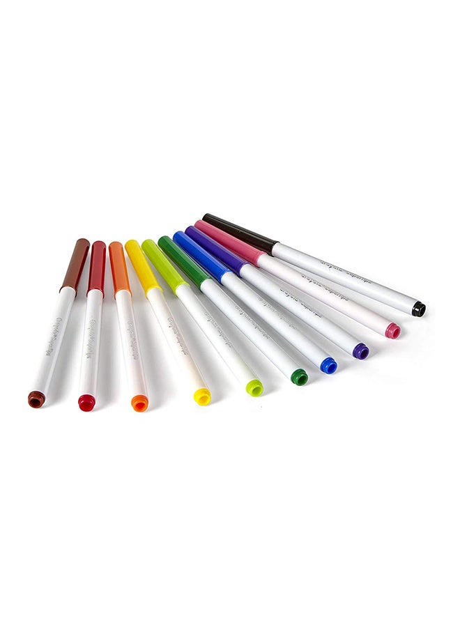 Crayola - 10 ct. Washable Super Tips Markers 1.1 x 13 x 21.2cm - Image 1