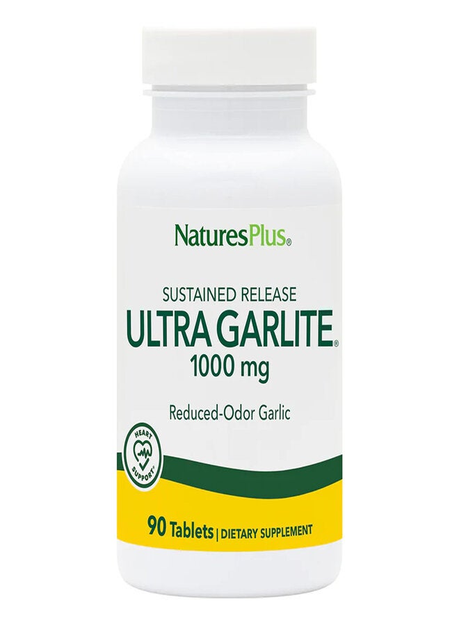 Natures Plus - Ultra Garlite Sustained Release 90 Tablets - Image 1