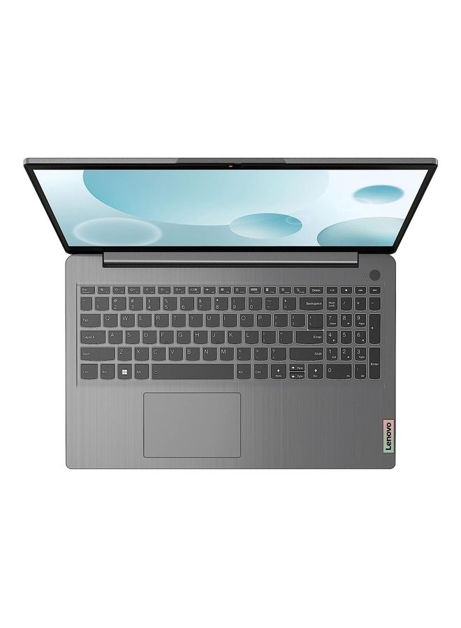 Lenovo - IdeaPad 3 (Upgraded Version) Laptop With 15.6-Inch Full HD Display, Core i3-1215U/16GB Ram/1TB HDD + 256GB SSD/Integrated Intel UHD Graphics/Windows 11 English/Arabic Arctic Grey - Image 1