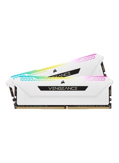Vengeance RGB Pro SL 32GB 2x16GB DDR4 3200 PC4-25600 C16 1.35V Desktop Memory White