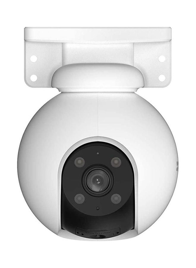 EZVIZ - H8 Pro 3K Pan & Tilt Wi-Fi Camera, 360° Panoramic Coverage, AI-Powered Human / Vehicle Shape Detection, Auto-Tracking, Active Defense with Siren and Strobe Light, Color Night Vision, Two-Way Talk, Supports MicroSD Cards (Up to 512 GB) & EZVIZ CloudPlay Storage - Image 1