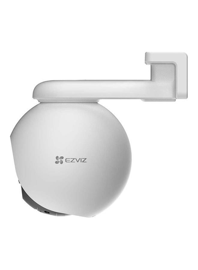 EZVIZ - H8 Pro 3K Pan & Tilt Wi-Fi Camera, 360° Panoramic Coverage, AI-Powered Human / Vehicle Shape Detection, Auto-Tracking, Active Defense with Siren and Strobe Light, Color Night Vision, Two-Way Talk, Supports MicroSD Cards (Up to 512 GB) & EZVIZ CloudPlay Storage - Image 1
