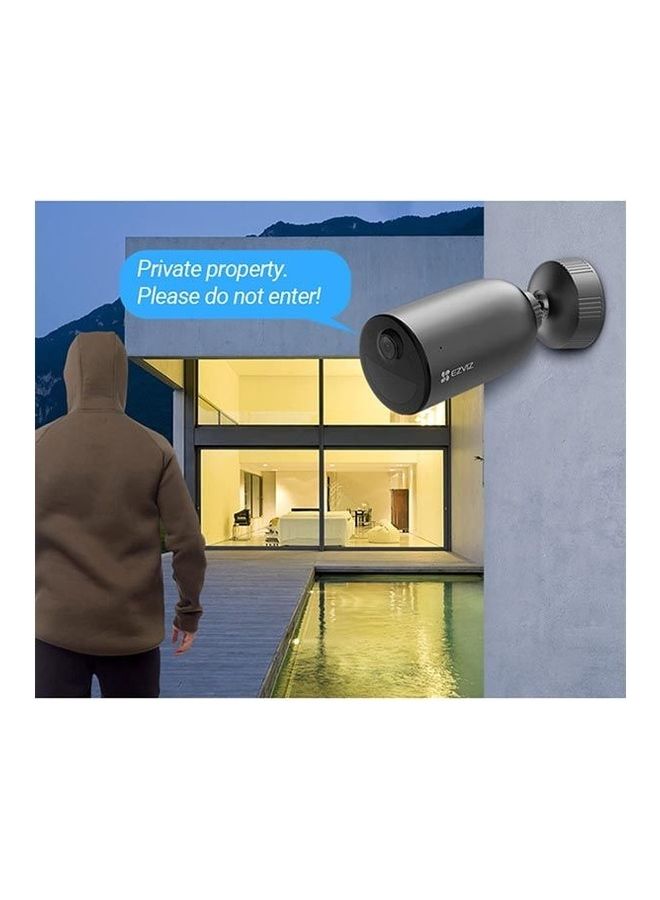 EZVIZ - Ezviz Eb3 2k standalone smart home battery camera with 2k resolution, smart human motion detection, color night vision, waterproof design, and long battery life - Image 1