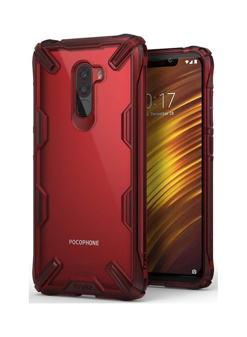 Xiaomi Pocophone F1 Poco F1 Case TPU And PC Cover Fusion X Design Ruby Red