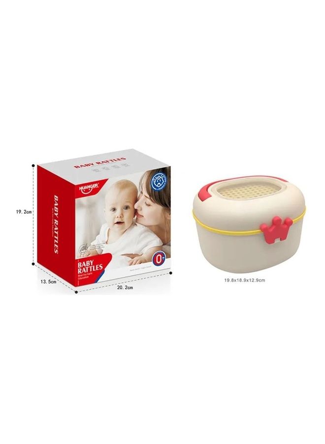 HUANGER Early Learning Cute Baby Teethers Rattles Set Baby Toys With Storage Box Baby Teether Toy - Image 2