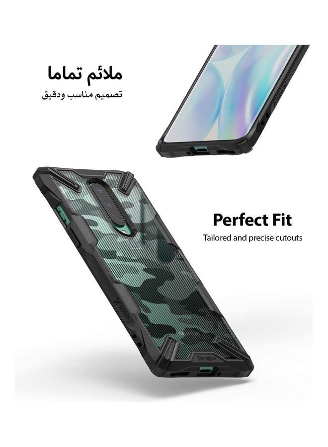 Ringke - OnePlus 8 Case TPU And PC Cover Fusion X Design Camo Black - Image 1