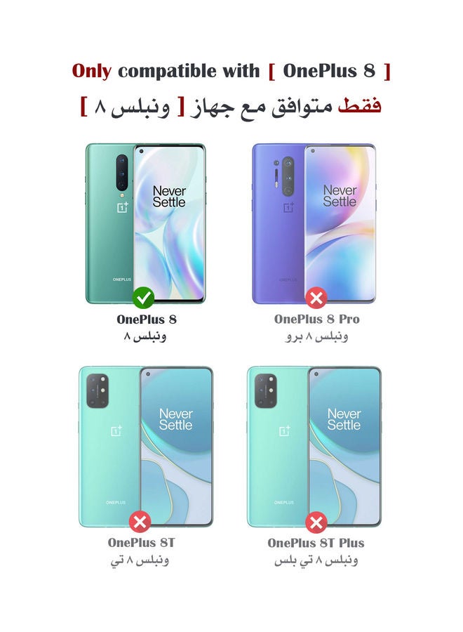 Ringke - OnePlus 8 Case TPU And PC Cover Fusion X Design Camo Black - Image 1