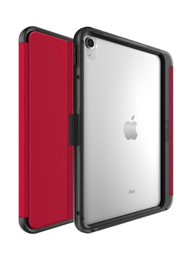 Otterbox Symmetry Folio Case for iPad 10th Gen - Ruby Sky Red - Image 1