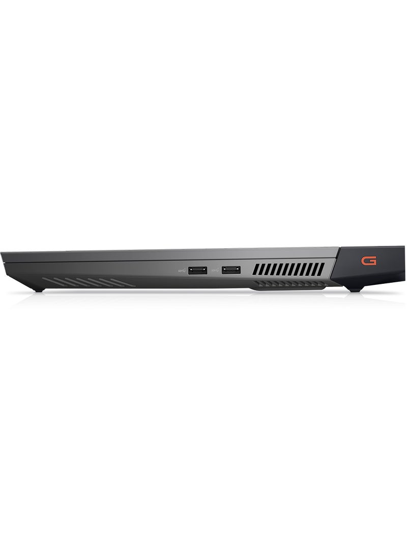 ديل - كمبيوتر محمول للألعاب G15 5520 بشاشة 15.6 بوصة ومعالج Core i7 -12700H وذاكرة وصول عشوائي 16 جيجابايت ومحرك أقراص SSD سعة 512 جيجابايت ونظام تشغيل DOS (بدون نظام تشغيل Windows) وبطاقة رسوميات Nvidia GeForce RTX 3050 سعة 4 جيجابايت/ - Image 1