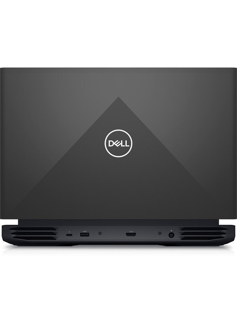 ديل - كمبيوتر محمول للألعاب G15 5520 بشاشة 15.6 بوصة ومعالج Core i7 -12700H وذاكرة وصول عشوائي 16 جيجابايت ومحرك أقراص SSD سعة 512 جيجابايت ونظام تشغيل DOS (بدون نظام تشغيل Windows) وبطاقة رسوميات Nvidia GeForce RTX 3050 سعة 4 جيجابايت/ - Image 1