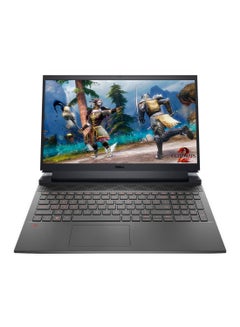 DELL G15 5520 Gaming Laptop With 15.6-Inch Display, Core i7-12700H Processor/16GB RAM/512 GB SSD/6GB GeForce RTX 3060 Graphics Card/DOS Arabic Grey  - Image 1