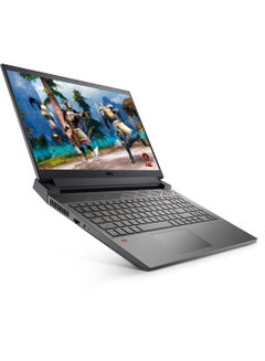 DELL G15 5520 Gaming Laptop With 15.6-Inch Display, Core i7-12700H Processor/16GB RAM/512 GB SSD/6GB GeForce RTX 3060 Graphics Card/DOS Arabic Grey  - Image 2