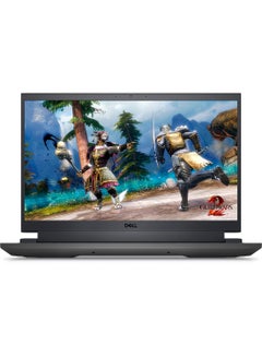 DELL G15 5520 Gaming Laptop With 15.6-Inch Display, Core i7-12700H Processor/16GB RAM/512 GB SSD/6GB GeForce RTX 3060 Graphics Card/DOS Arabic Grey  - Image 4