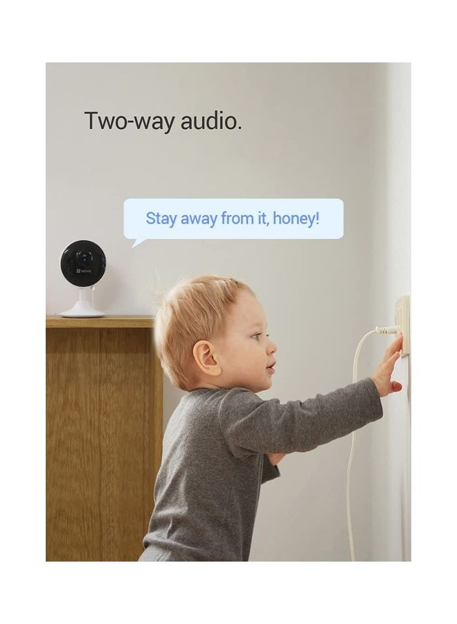 EZVIZ Indoor Security Camera 1080P Wifi Baby Monitor Smart Motion Detection Two Way Audio 40Ft Night Vision Works With Alexa Google Assistant C1C - Image 4