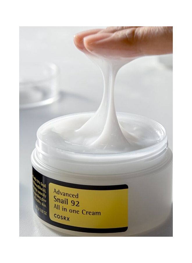 Cosrx - Advanced Snail 92 All In One Cream White 100grams - Image 1