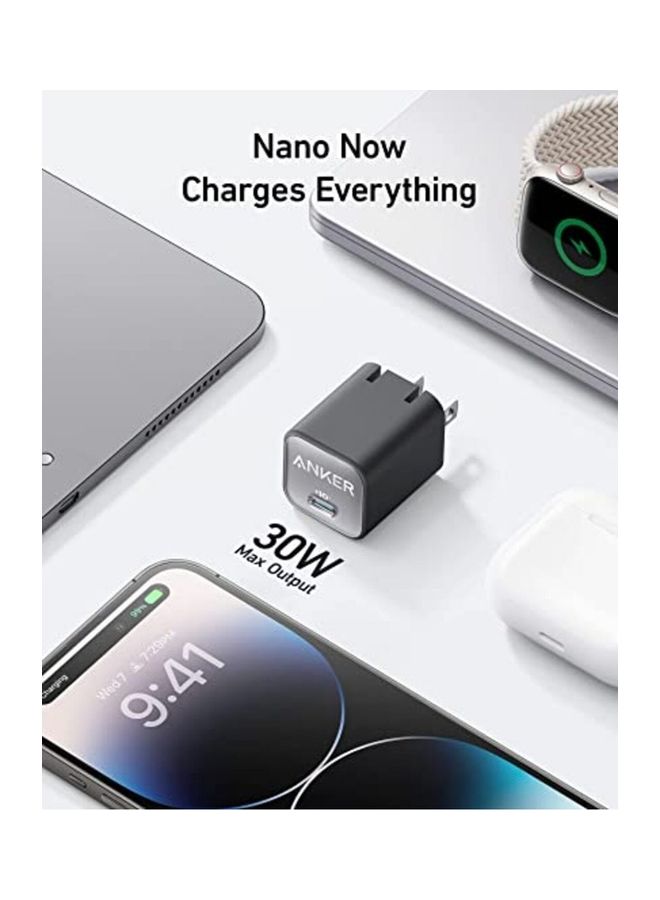 Anker 511 Charger Nano3 30W Black  - Image 2