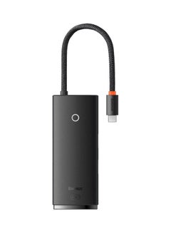 Baseus Baseus Lite Series 5-Port Type-C HUB Docking Station (Type-C to HDMI+USB3.0 * 3+PD) Black  - Image 1