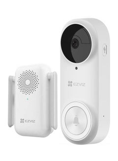 EZVIZ DB2C Wire-Free Video Doorbell With Chime Wireless Smart Home Security Camera  - Image 1