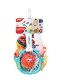 HUANGER Funny Color Water Toy Baby Bath Toys Shark Net Shower Bath Toys  - Image 2