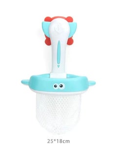 HUANGER Funny Color Water Toy Baby Bath Toys Shark Net Shower Bath Toys  - Image 4